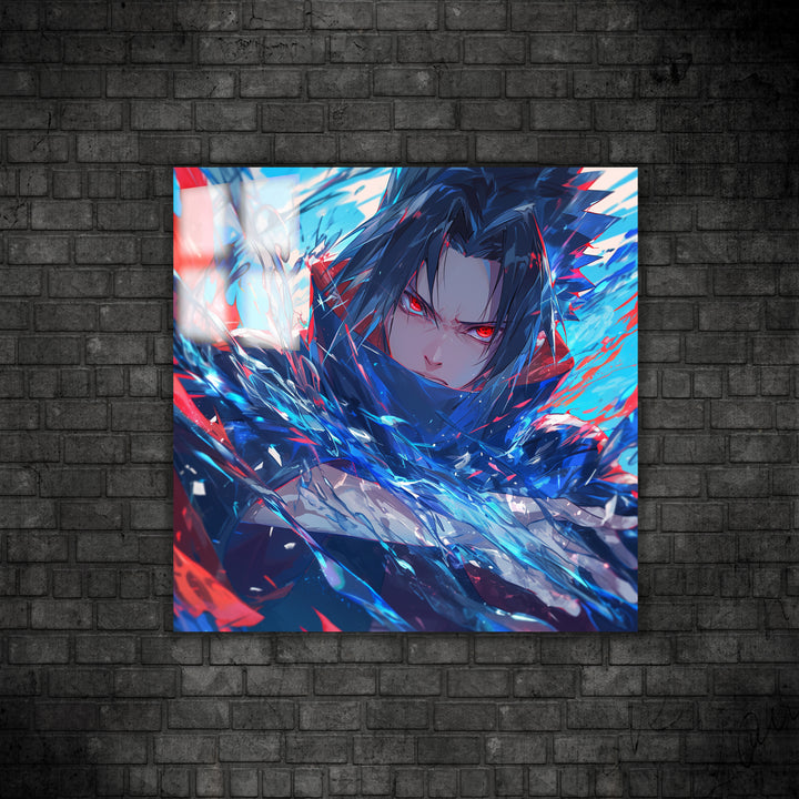 Metal mix print Sasuke Sharingan Eye